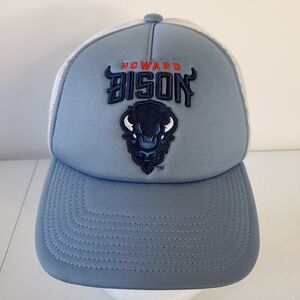 Howard Bison NCAA Off the Backboard Trucker Hat Adjustable Snapback Cap NEW